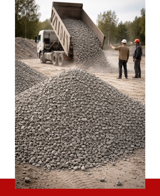 Гранитный щебень фракция 0-5 в Кушве от 2977 руб ПРОНЕРУДКшв