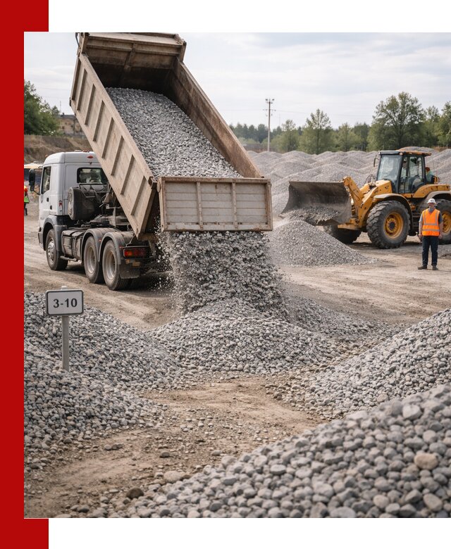 Гранитный щебень фракции 3–10: доставка и продажа в Кушве
