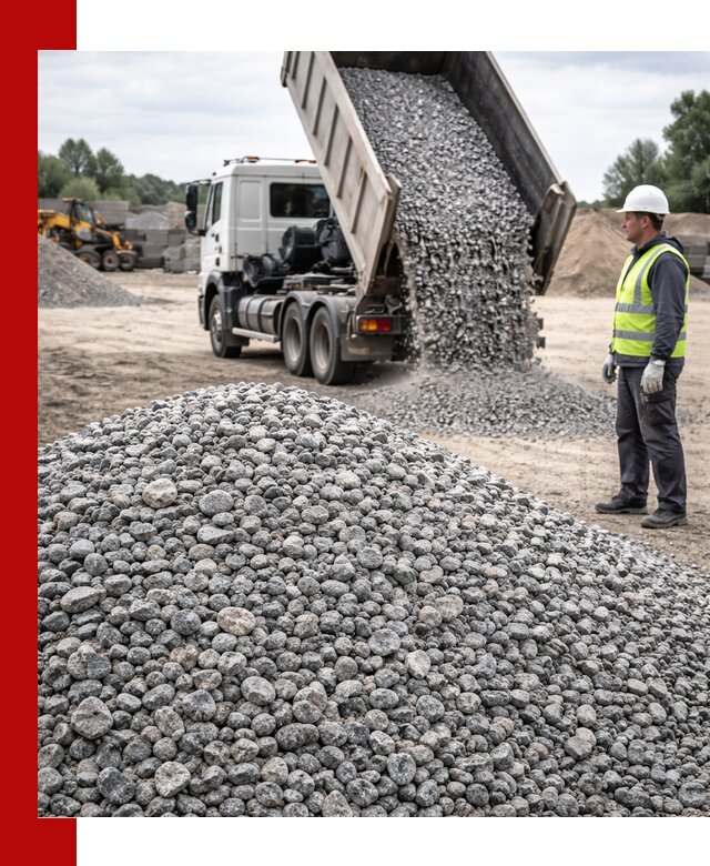 Доставка и продажа гранитного щебня фракции 5-20 в Кушве