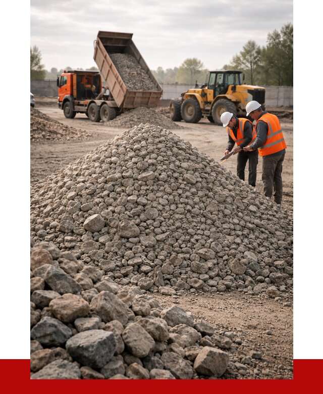 Гранитный щебень фракция 40-70 в Кушве от 2566 руб ПРОНЕРУДКшв