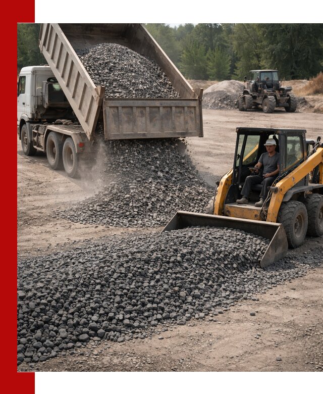 Гранитный щебень фракция 40-70 с доставкой в Кушве