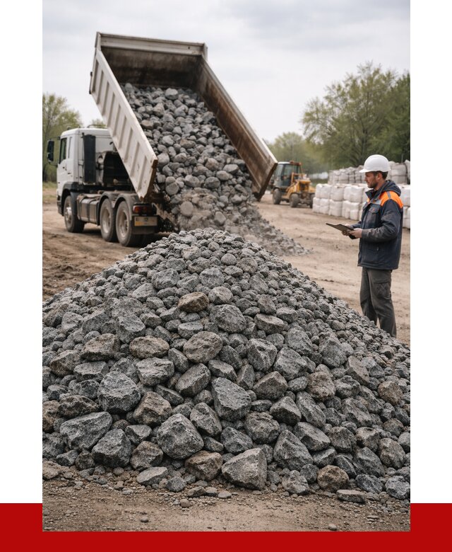 Гранитный щебень фракция 100-200 в Кушве от 4311 р. ПРОНЕРУДКшв