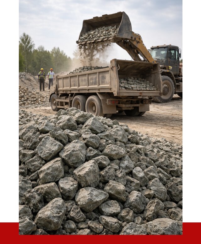 Щебень габбро диабаз фракция 70-150 в Кушве от 2874 р.|ПРОНЕРУДКшв