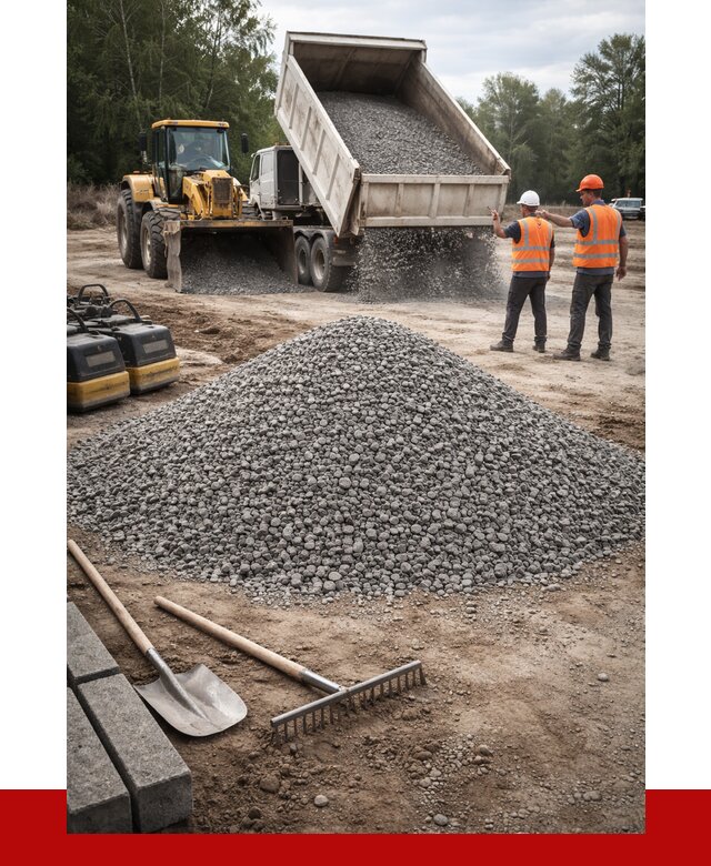 Гравийный щебень купить в Кушве от 2258 р. ПРОНЕРУДКшв
