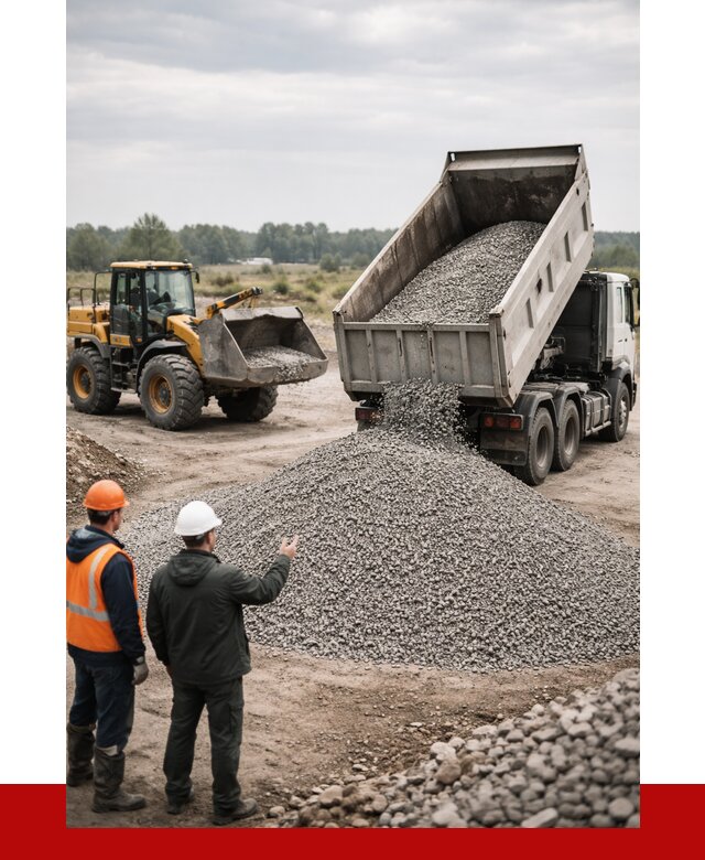 гравийный щебень фракция 3-10 в Кушве от 3285 р. ПРОНЕРУДКшв