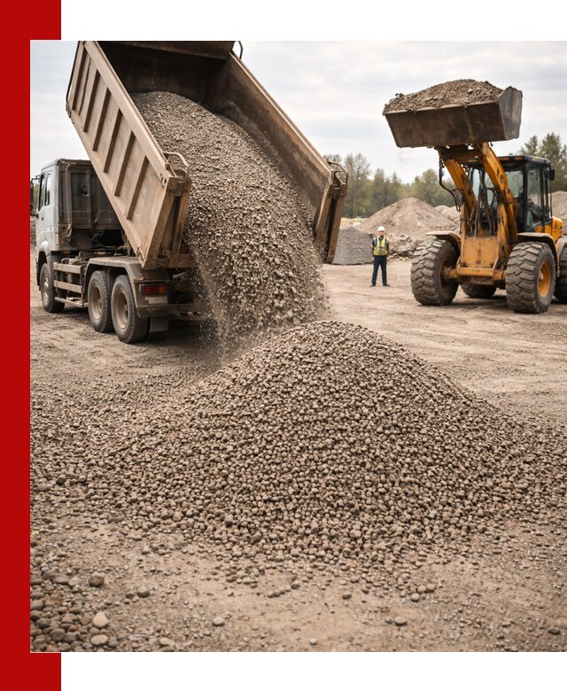 Гравийный щебень фракция 3–10 с доставкой в Кушве
