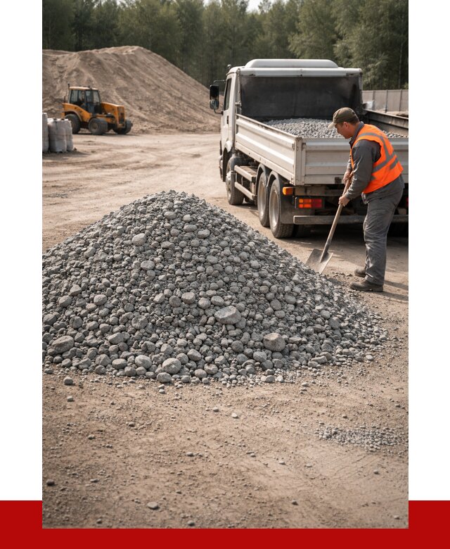 Гравийный щебень фракция 5-10 в Кушве от 2258 р. | ПРОНЕРУДКшв