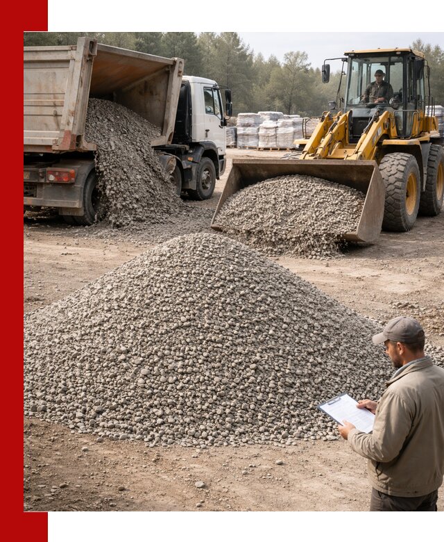 Гравийный щебень фракция 5–10 с доставкой в Кушве
