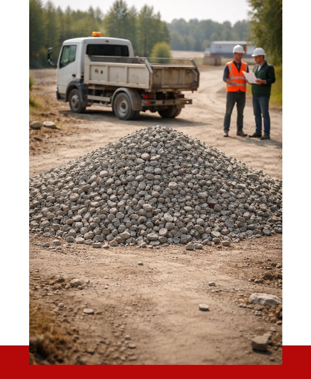Гравийный щебень фракция 20-40 в Кушве от 1232 р. | ПРОНЕРУДКшв