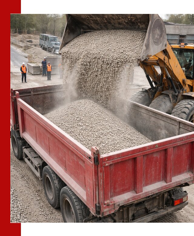 Купить известняковый щебень фракции 0-5 с доставкой в Кушве