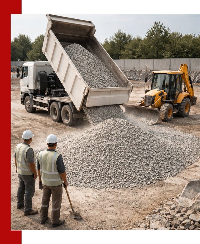 Купить известняковый щебень фракции 5–10 мм с доставкой в Кушве