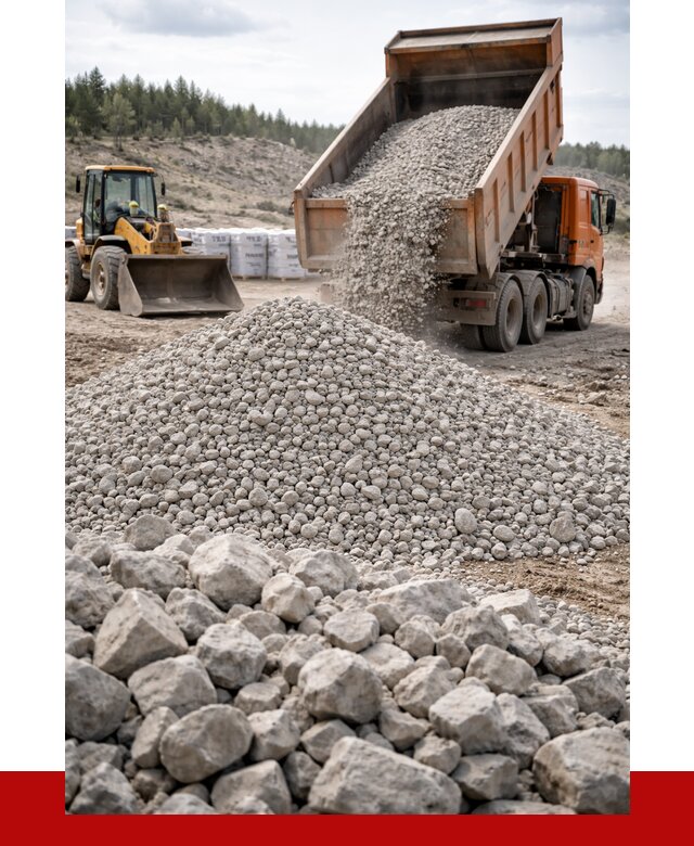 Доломитовый щебень фр. 20-40 в Кушве от 4311 р. | ПРОНЕРУДКшв