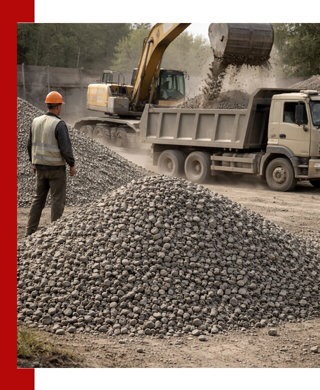 Шлаковый щебень фракция 5-20 с доставкой в Кушве