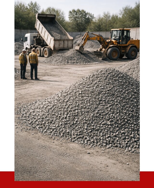 Вторичный щебень фр. 5-20 в Кушве от 1642 р. - ПРОНЕРУДКшв