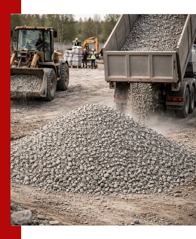 Вторичный щебень фракции 5-20 в Кушве — доставка и продажа крупнотоннажно