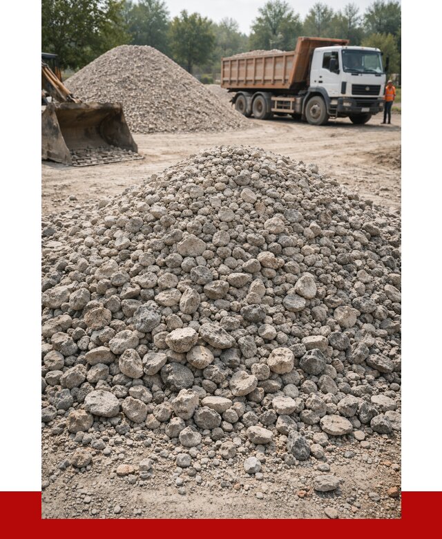 Вторичный щебень фракция 20-40 в Кушве от 2258 р ПРОНЕРУДКшв