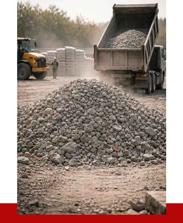 Вторичный щебень фракция 70-150 в Кушве от 1437 р. | ПРОНЕРУДКшв