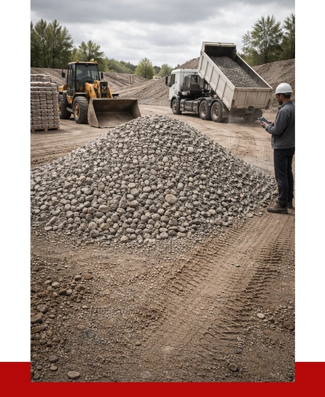 Купить бетонный щебень в Кушве, от 3285 р. ПРОНЕРУДКшв