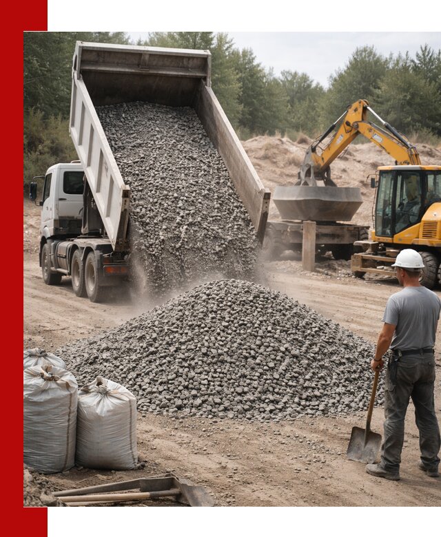 Доставка и продажа бетонного щебня в Кушве