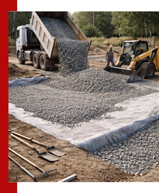 Щебень для фундамента с доставкой в Кушве