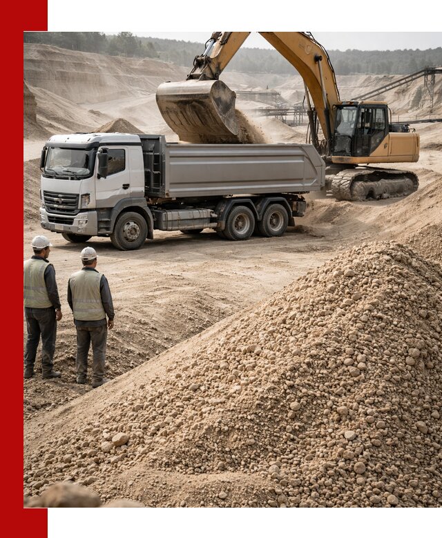 Карьерный крупнозернистый песок с доставкой в Кушве