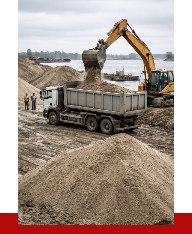 Купить речной песок навалом в Кушве от 1848 р., ПРОНЕРУДКшв