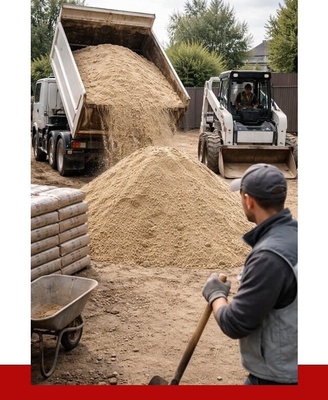 Мытый речной песок с доставкой в Кушве от 1488 р. | ПРОНЕРУДКшв