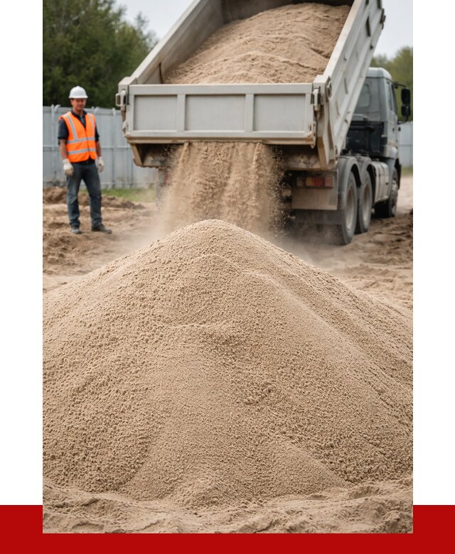 Купить сеяный песок с доставкой в Кушве от 2258 р ПРОНЕРУДКшв