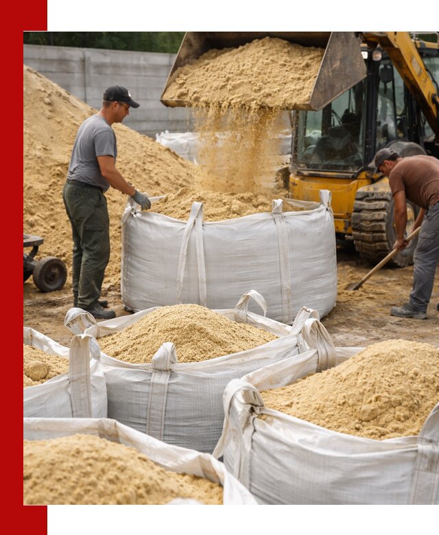 Поставка качественного песка для кладки в Кушве