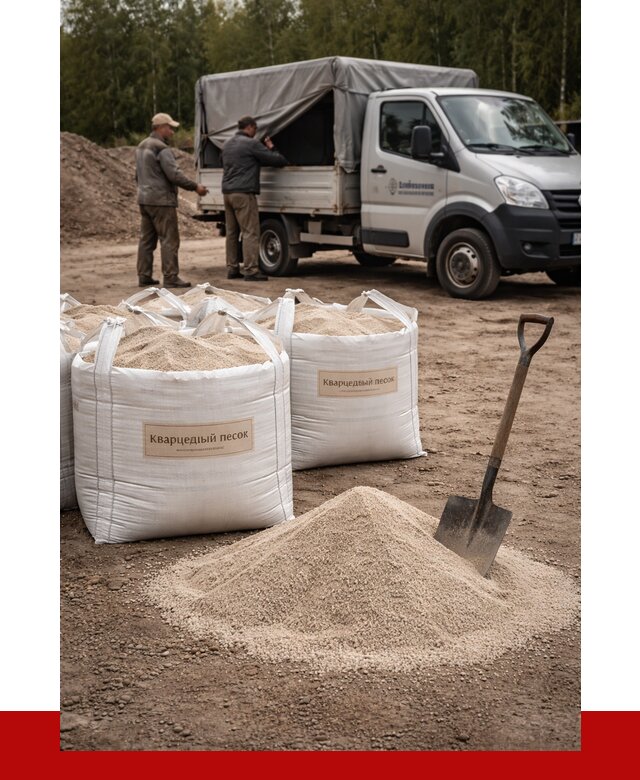 Кварцевый песок для пескоструя в Кушве от 4619 р. | ПРОНЕРУДКшв