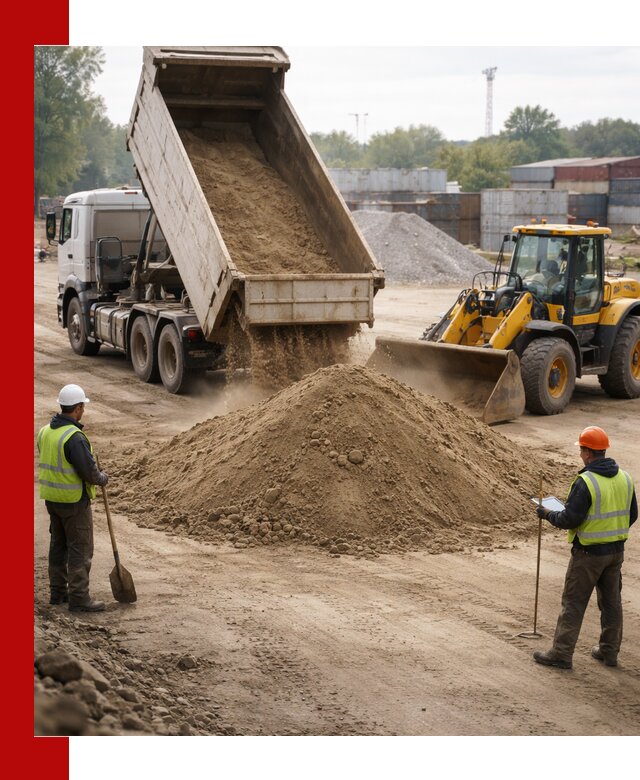 Доставка и продажа пескогрунта оптом и в розницу в Кушве