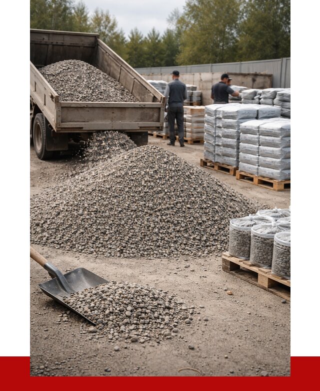 Гравий фракция 5-20 в Кушве купить от 2361 р. ПРОНЕРУДКшв