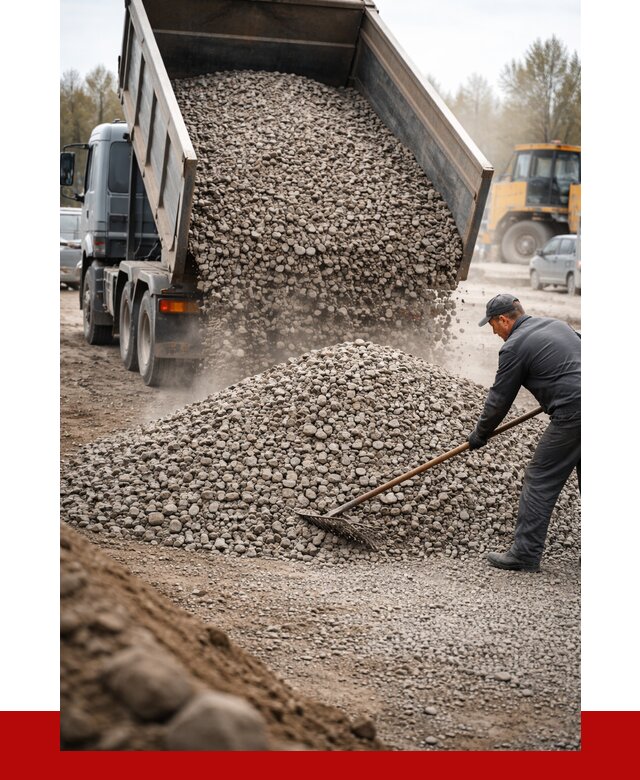 Гравий фракция 20-40 в Кушве от 2566 р. доставка | ПРОНЕРУДКшв