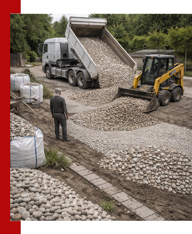 Доставка морской гальки оптом и в розницу в Кушве
