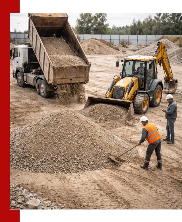 Поставка и доставка ПГС С4 в мешках и самосвалах в Кушве