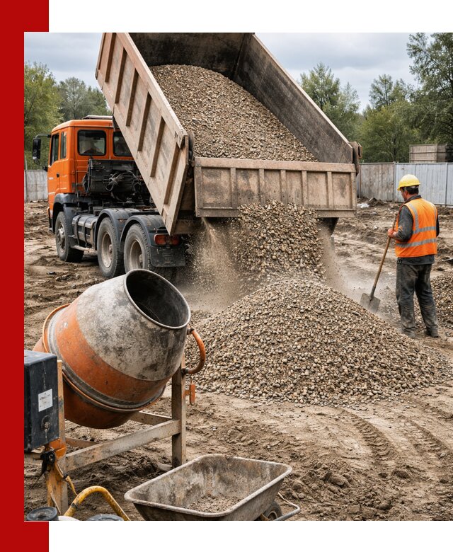 Опгс для бетона с доставкой самосвалом в Кушве от производителя