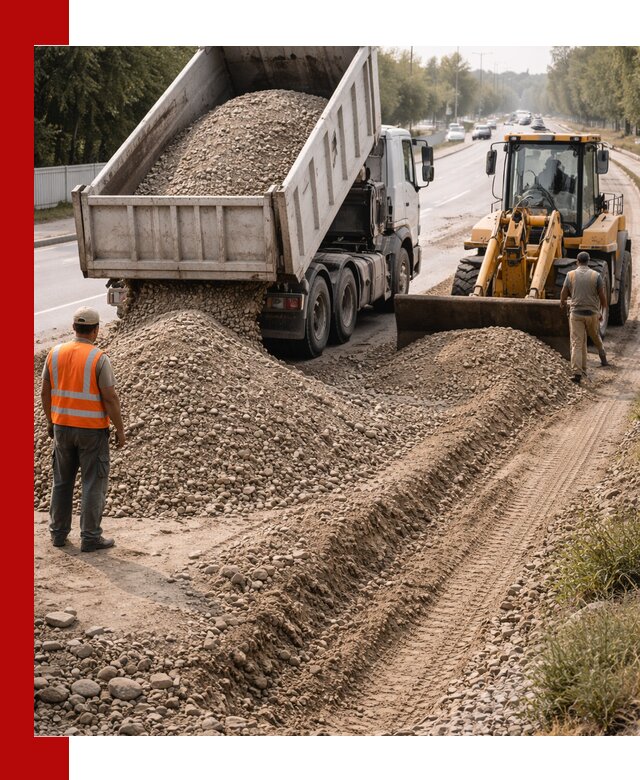 Опгс для устройства дорог и подсыпки в Кушве