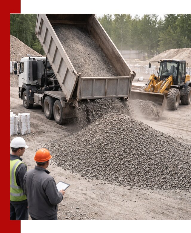 Доставка и продажа гранитного отсева 0-10 в Кушве