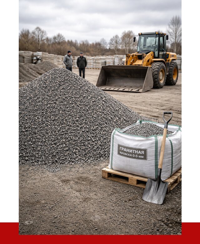 Купить гранитную крошку в Кушве от 4927 р. с доставкой | ПРОНЕРУДКшв