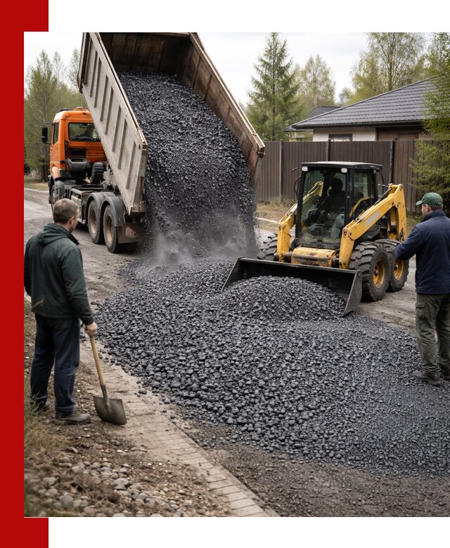 Крошка габбро с доставкой в Кушве для строительных работ