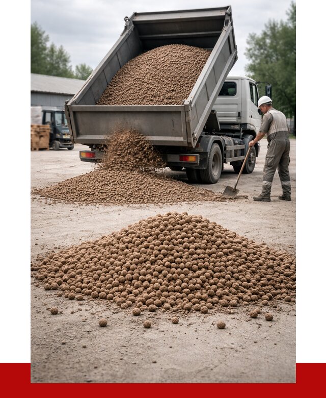 Керамзит с доставкой в Кушве от 4311 р. за м3 | ПРОНЕРУДКшв