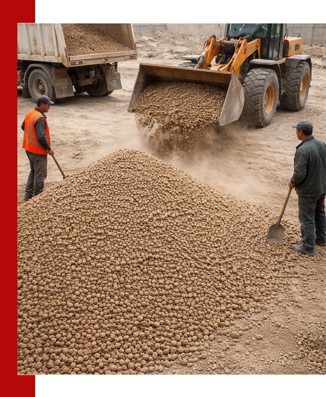 Керамзит фракция 10-20 с доставкой в Кушве