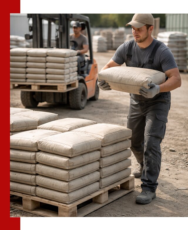 Доставка цемента в мешках оптом и в розницу в Кушве