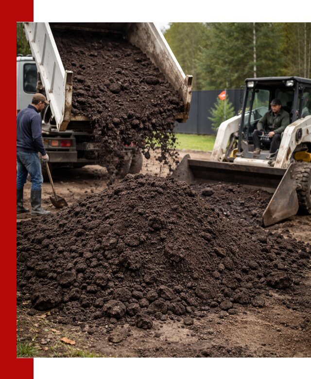 Плодородный грунт с доставкой в Кушве для садов и огородов