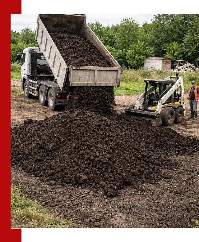 Поставка плодородной земли с доставкой самосвалом в Кушве