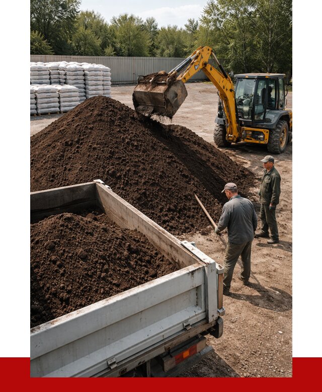 Растительный грунт с доставкой в Кушве от 3285 р. | ПРОНЕРУДКшв