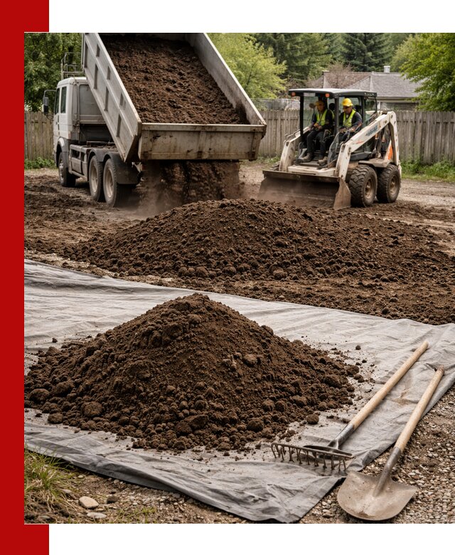 Грунт для отсыпки участка с доставкой в Кушве