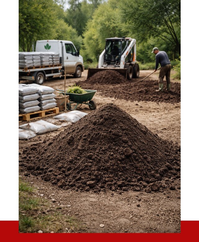 Грунт для озеленения с доставкой в Кушве от 1848 р. | ПРОНЕРУДКшв