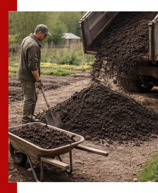 Доставка качественной земли для огорода в Кушве