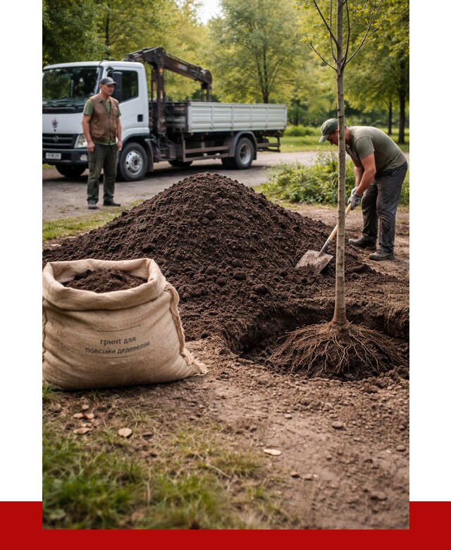 Грунт для посадки деревьев в Кушве от 1232 р. | ПРОНЕРУДКшв